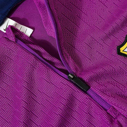 Barcelona 1/4 Zip Tracksuit 2025/26 Kids Purple
