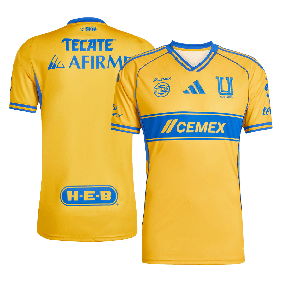 Φανέλα Ποδόσφαιρου Εντός Έδρας Tigres UANL 2025/26