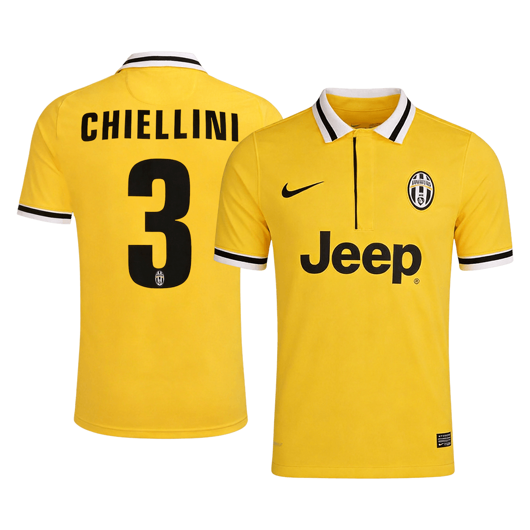 Γιουβέντους Ρετρό φανέλα Εκτός 2013/14 CHIELLINI #3