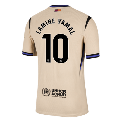 Μπαρτσελόνα φανέλα Εκτός 2025/26 LAMINE YAMAL #10 - Match Version