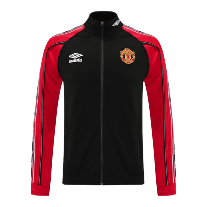 Manchester United Jacket Tracksuit 2025/26 Red&Black