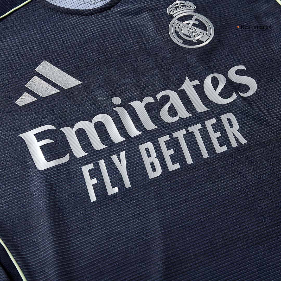 VALVERDE #8 Real Madrid Away Authentic Soccer Jersey 2025/26