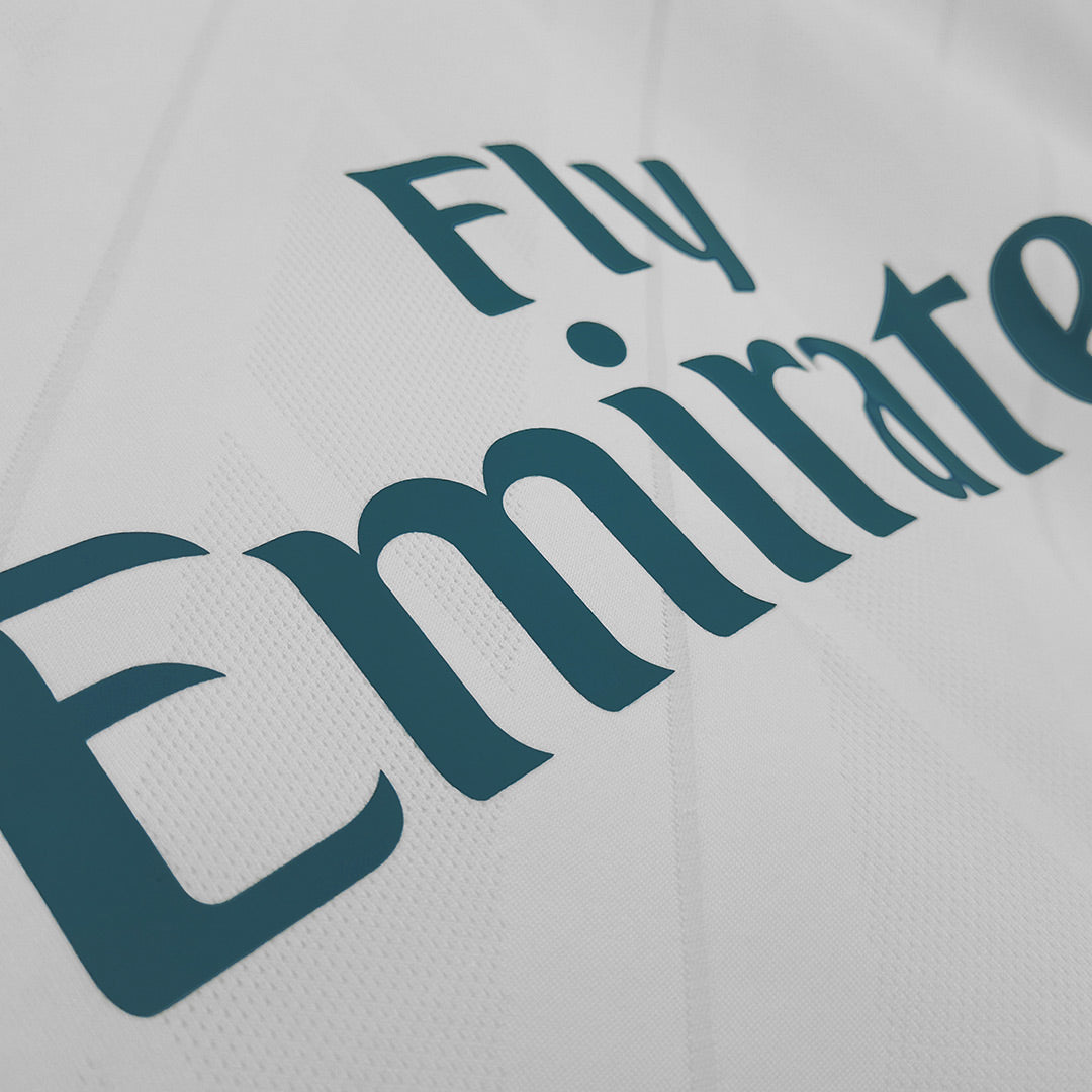Retro Jersey SERGIO RAMOS #4 Real Madrid Retro Jersey Home Soccer Shirt 2017/18