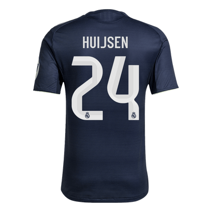 HUIJSEN #24 Αυθεντική ποδοσφαιρική φανέλα Ρεάλ Μαδρίτης εκτός έδρας 2025/26