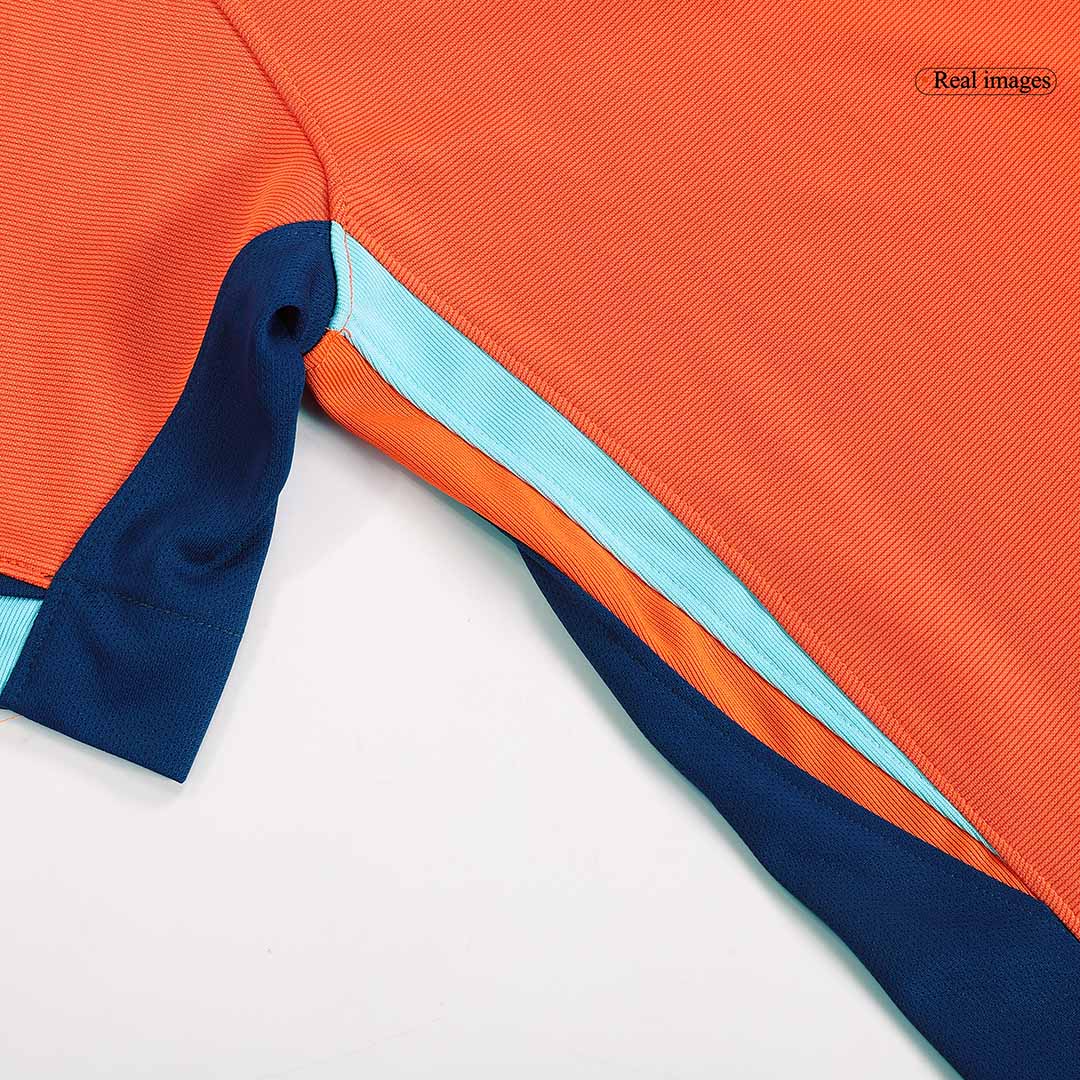MALEN #18 Netherlands Home Soccer Jersey Euro 2024