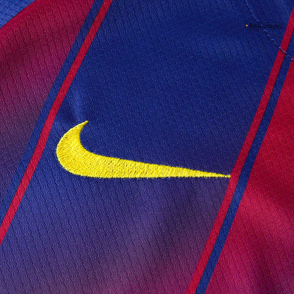 Kids Barcelona Custom Home Soccer Kits 2025/26
