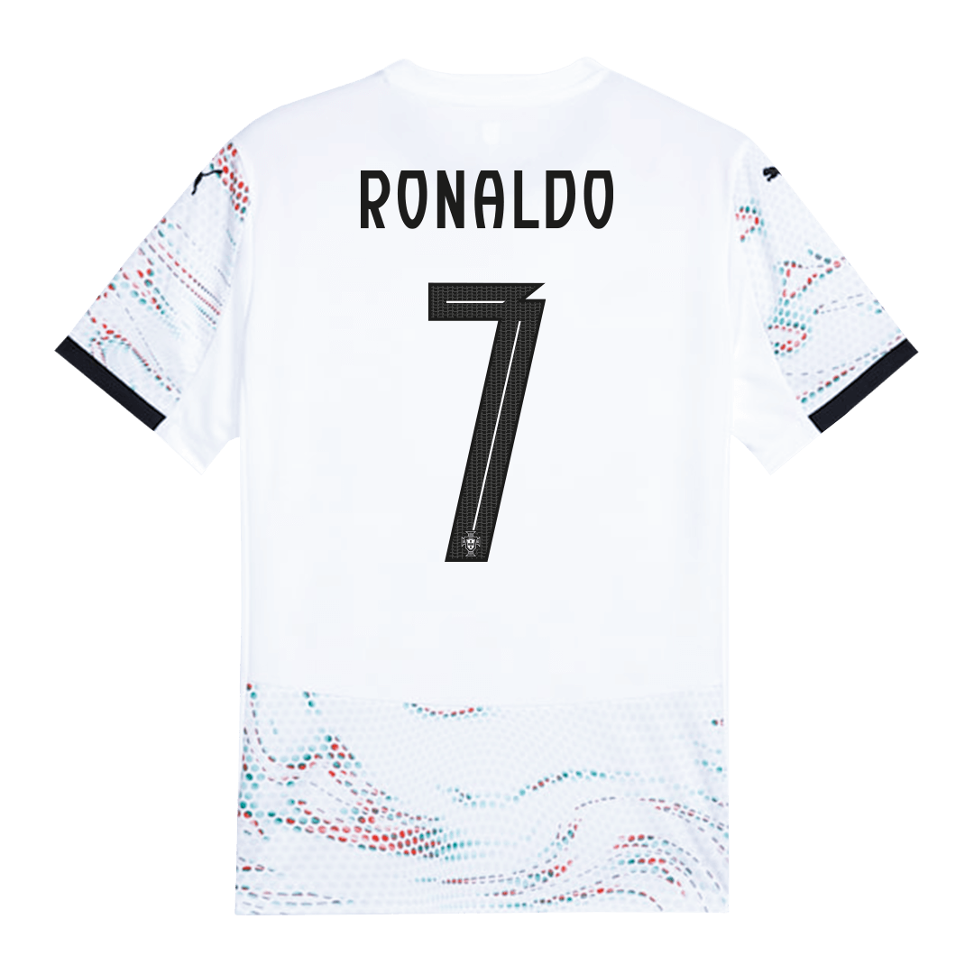 RONALDO #7 Πορτογαλία εκτός έδρας ποδοσφαίρου φανέλα 2025