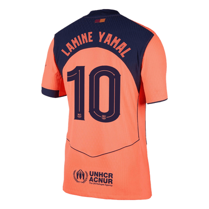 LAMINE YAMAL #10 Barcelona Third Away Authentic Soccer Jersey 2025/26 - UCL