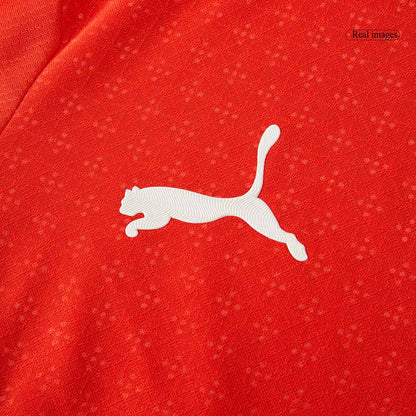 Authentic Portugal Home Soccer Jersey 2025 Red