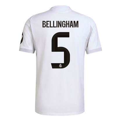 BELLINGHAM #5 Ρεάλ Μαδρίτης Αυθεντική φανέλα ποδοσφαίρου στο σπίτι 2025/26