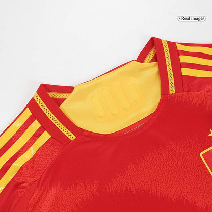 Αυθεντική φανέλα LAMINE YAMAL #19 Soccer Jersey Ισπανίας για το σπίτι 2024