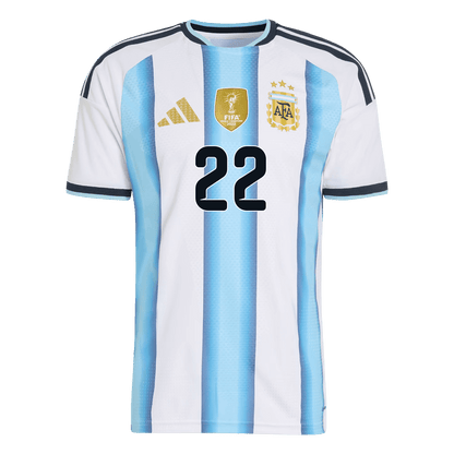 L.MARTÍNEZ #22 Argentina Home Player Version Jersey World Cup 2026