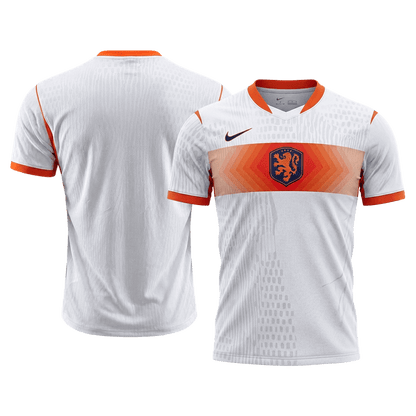 Player Version Netherlands Away Soccer Jersey World Cup 2026 White