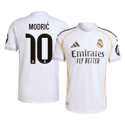 MODRIC #10 Αυθεντική φανέλα ποδοσφαίρου της Ρεάλ Μαδρίτης στο σπίτι 2025/26
