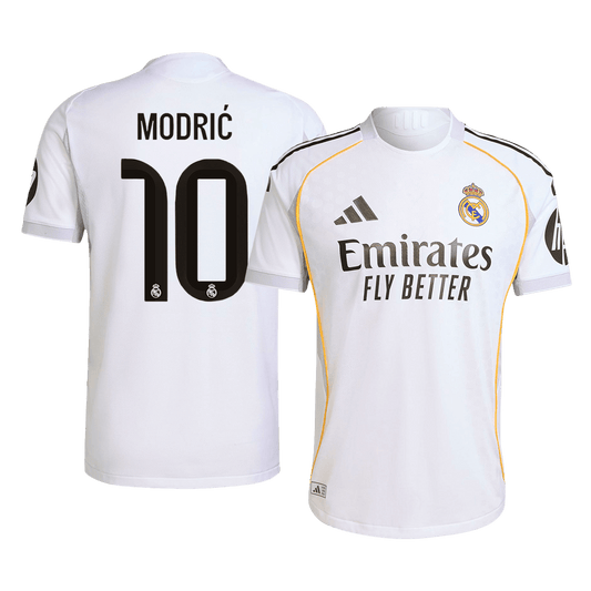 MODRIC #10 Αυθεντική φανέλα ποδοσφαίρου της Ρεάλ Μαδρίτης στο σπίτι 2025/26