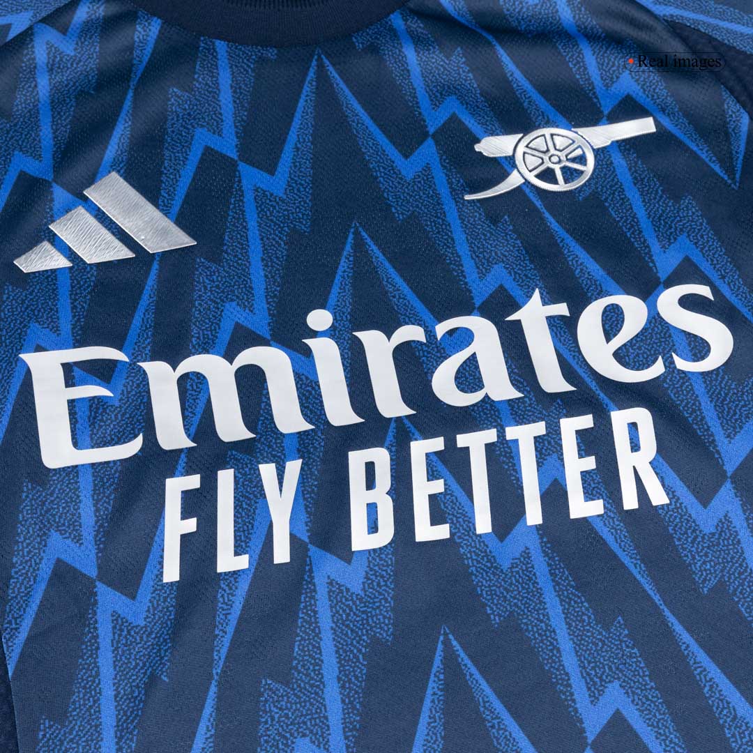 RICE #41 arsenal Away Authentic Soccer Jersey 2025/26