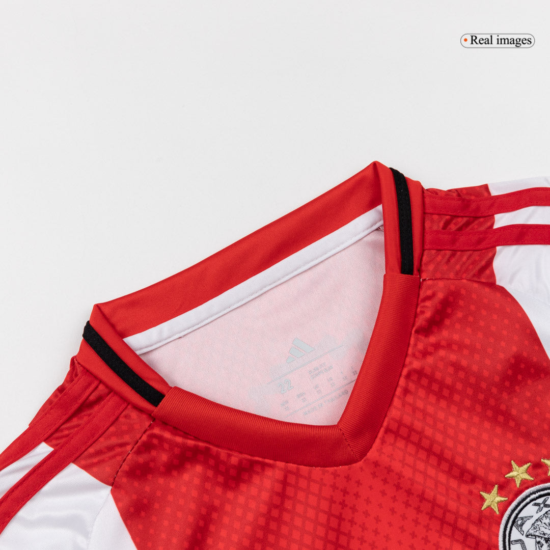 Kids Ajax Custom Home Soccer Kits 2025/26