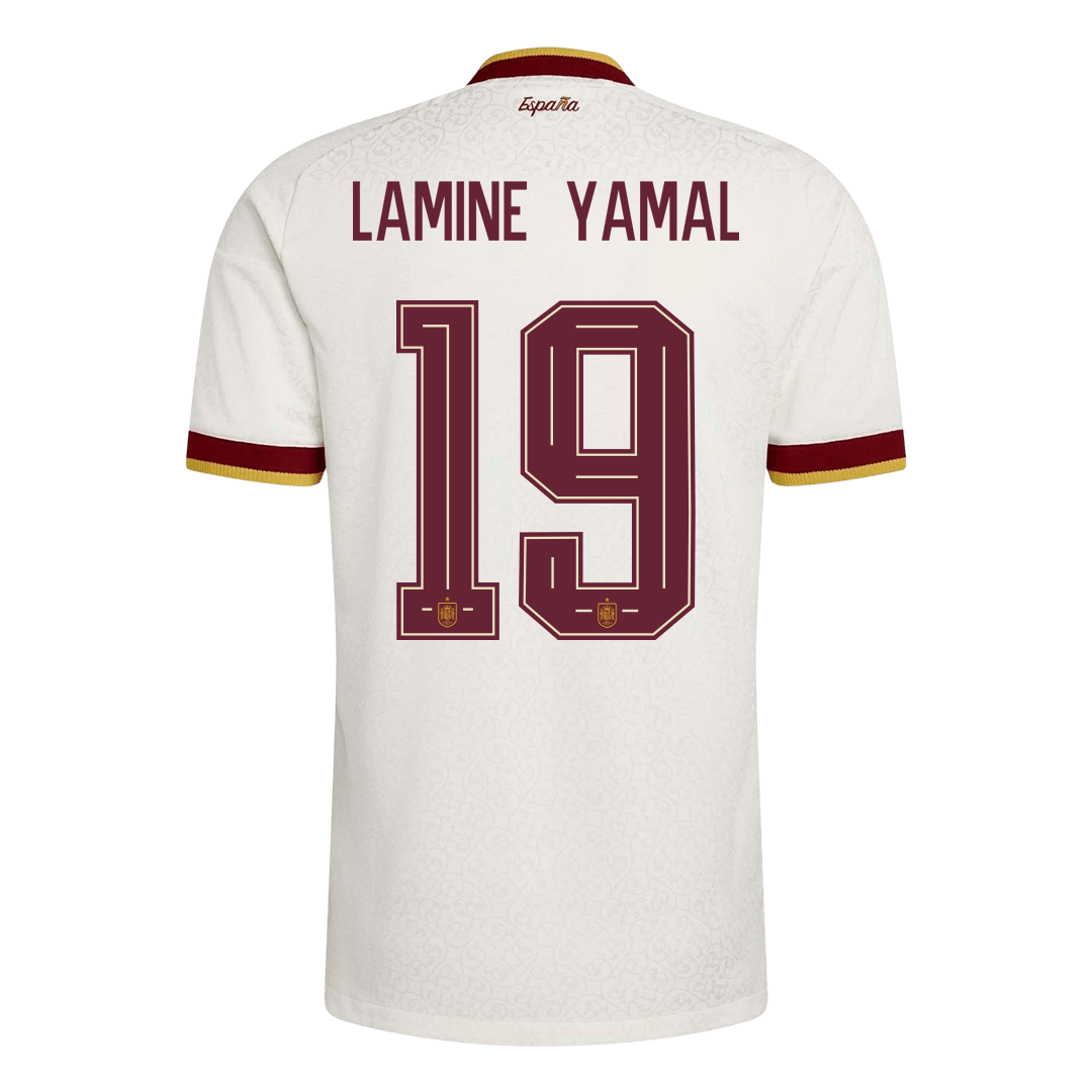 Ισπανία φανέλα Εκτός Παγκόσμιο Κύπελλο 2026 LAMINE YAMAL #19 - Match Version