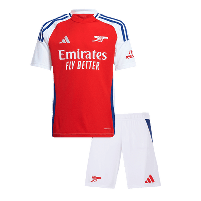 Gift-Kid's Arsenal Home Soccer Jersey Kit(Jersey+Shorts) 2024/25