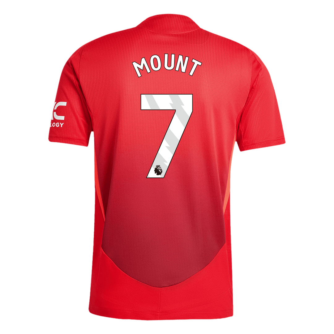 Αυθεντική φανέλα MOUNT #7 Soccer Jersey Manchester United 2024/25