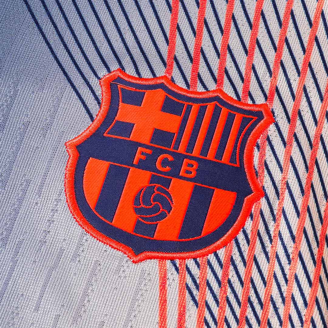 Φούτερ Barcelona με φερμουάρ 1/4, σετ προπόνησης ποδοσφαίρου 2025/26