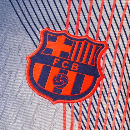 Barcelona 1/4 Zip Tracksuit 2025/26 Black&Orange