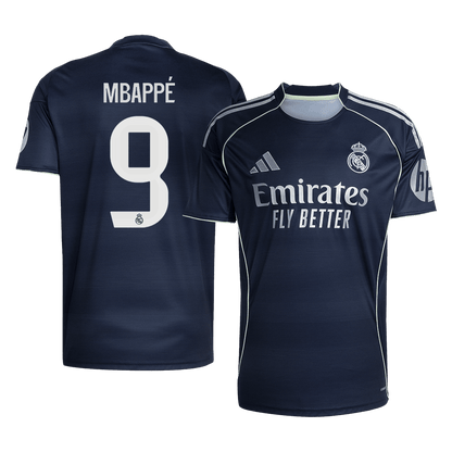 MBAPPE #9 Φανέλα Ποδοσφαίρου Ρεάλ Μαδρίτης Εκτός έδρας 2025/26
