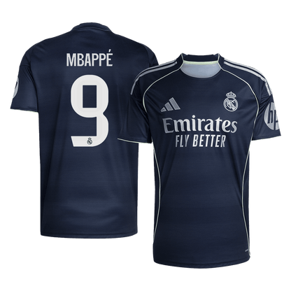 Ρεάλ Μαδρίτης φανέλα Εκτός 2025/26 MBAPPÉ #9 - Premium