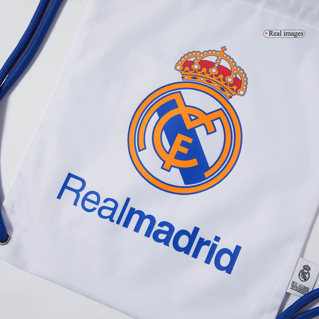 Τσάντα γυμναστικής Real Madrid σε λευκό χρώμα