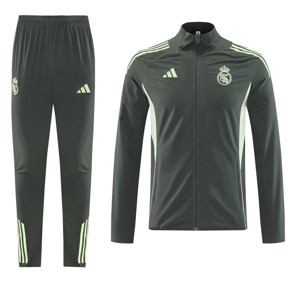 Real Madrid Tracksuit 2025/26 Green