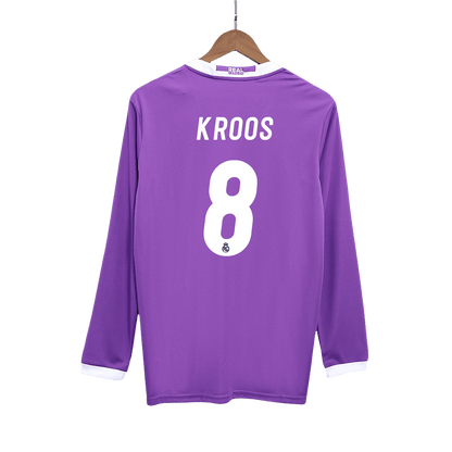 KROOS #8 Ρεάλ Μαδρίτης Ρεάλ Μαδρίτης Ρεάλ Μαδρίτης Εκτός έδρας Μακρυμάνικη Ποδοσφαιρική Μπλούζα 2016/17