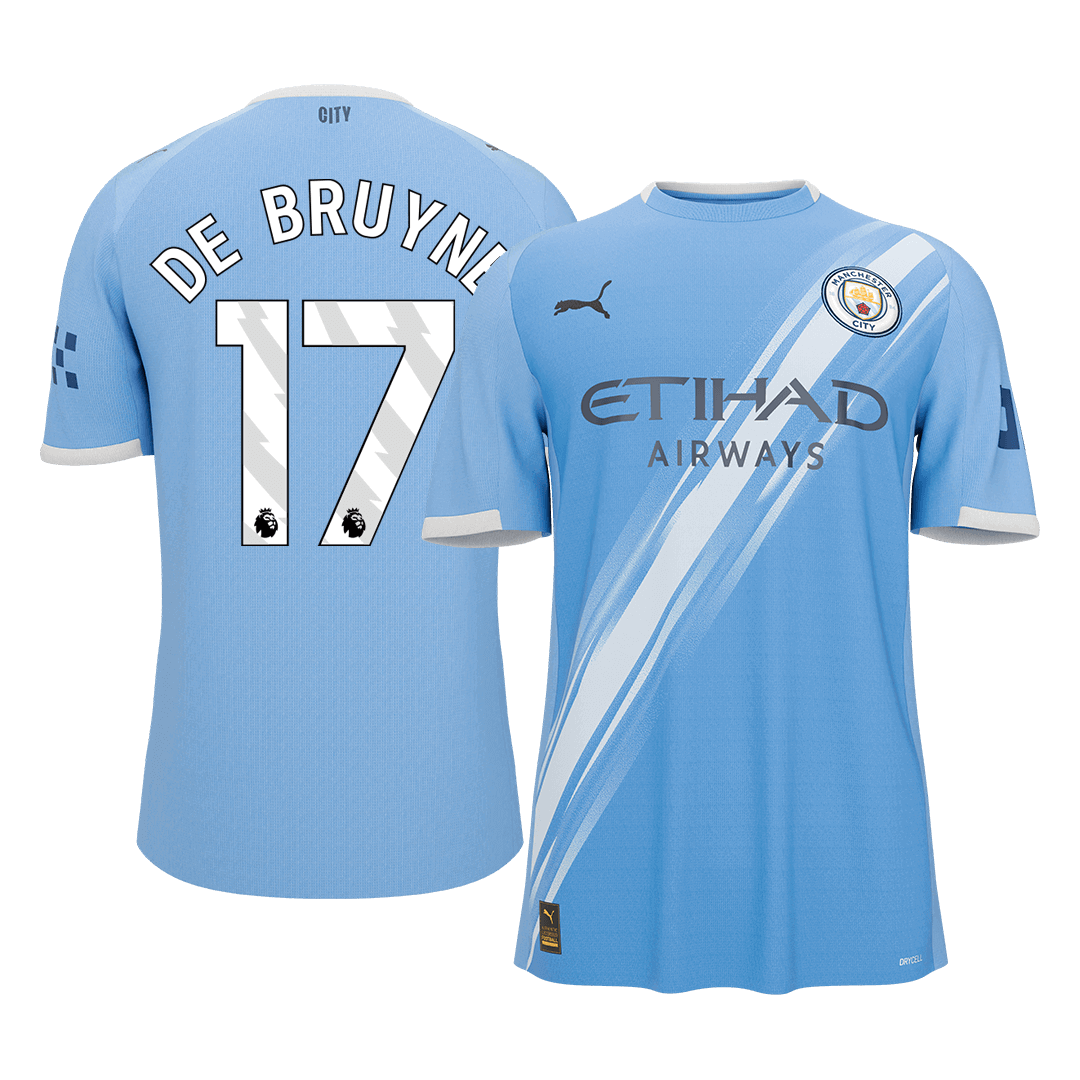 Μάντσεστερ Σίτι φανέλα Εντός 2025/26 DE BRUYNE #17 - Premium