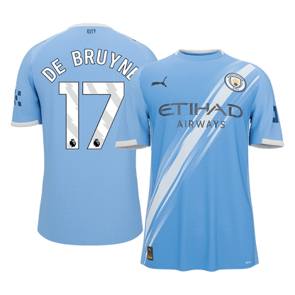 Μάντσεστερ Σίτι φανέλα Εντός 2025/26 DE BRUYNE #17 - Premium