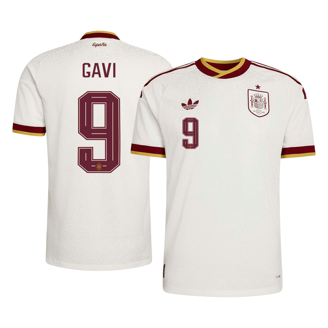 Ισπανία φανέλα Εκτός Παγκόσμιο Κύπελλο 2026 GAVI #9 - Match Version