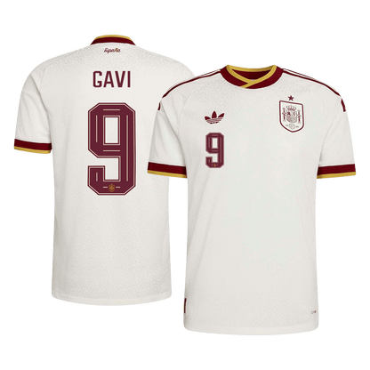 Ισπανία φανέλα Εκτός Παγκόσμιο Κύπελλο 2026 GAVI #9 - Match Version