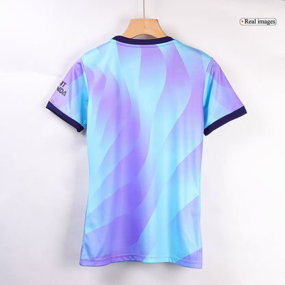 Gift-Women's Arsenal Third Away Soccer Jersey Shirt 2024/25