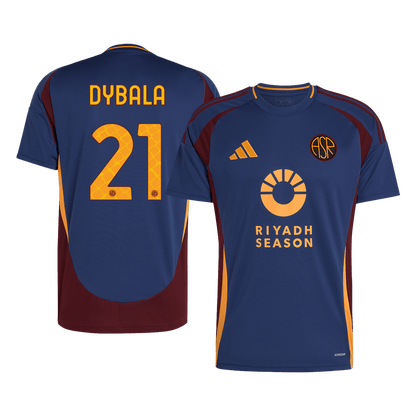 DYBALA #21 Roma Soccer Jersey Third Away Custom Shirt 2024/25