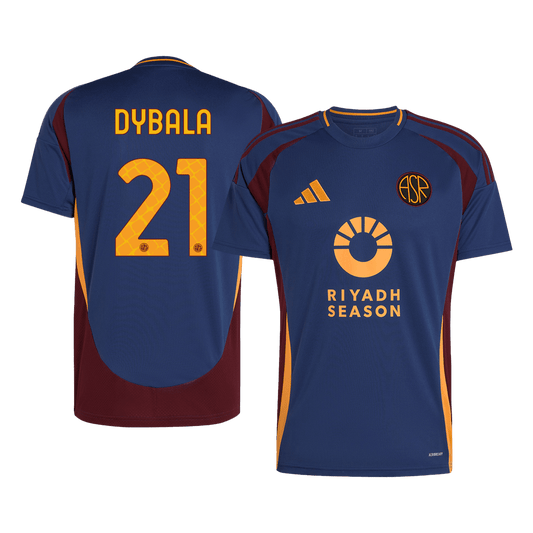 DYBALA #21 Roma Soccer Jersey Third Away Custom Shirt 2024/25