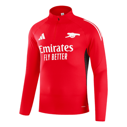Arsenal 1/4 Zip Tracksuit 2025/26 Red