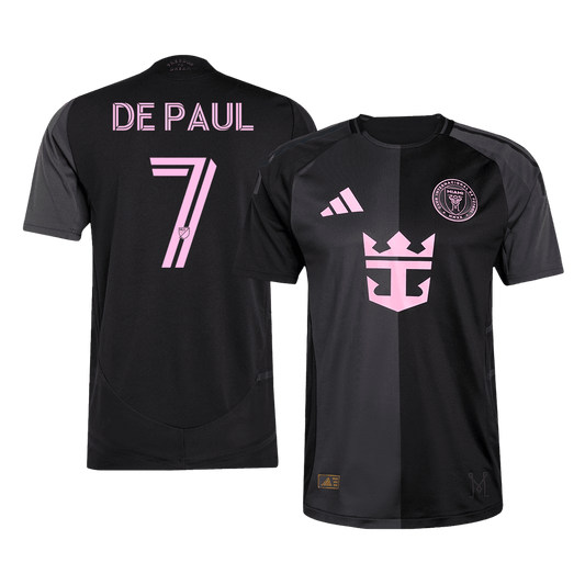 Inter Miami CF DE PAUL #7 Εκτός Έδρας Αυθεντική Φανέλα Ποδοσφαίρου 2025