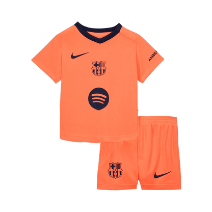 Barcelona Third Away Kids Soccer Jerseys Kit 2025/26