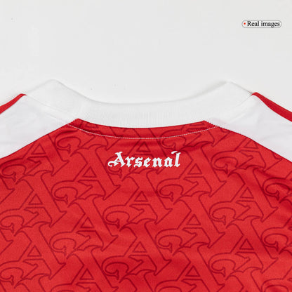 SALIBA #2 Arsenal Home Soccer Jersey 2025/26