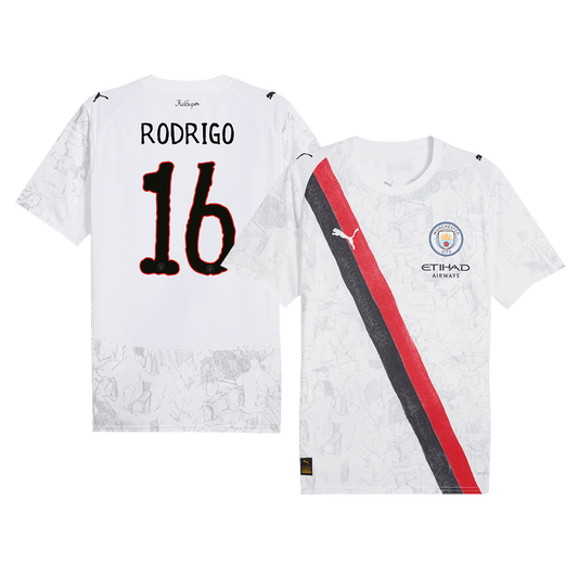 Φανέλα KidSuper Manchester City 2025/26 – Club World Cup με το όνομα RODRIGO #16