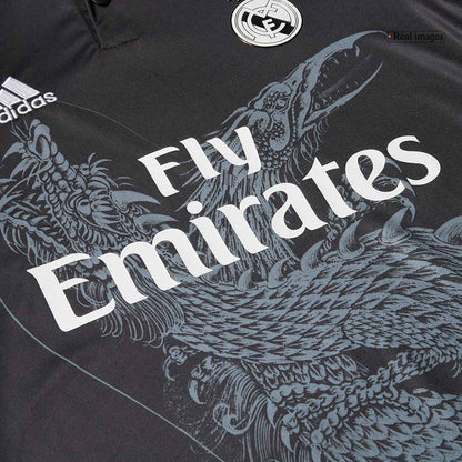 SERGIO RAMOS #4 Retro Real Madrid Jersey Third Away Soccer Shirt 2014/15
