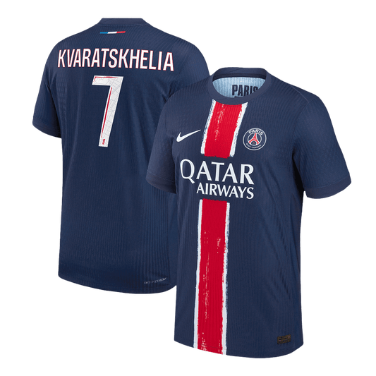 Αυθεντική ποδοσφαιρική φανέλα KVARATSKHELIA #7 PSG Εντός έδρας 2024/25