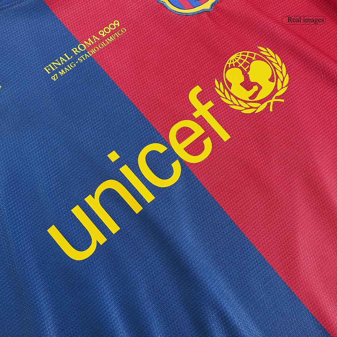 XAVI #6 Ρετρό φανέλα Barcelona για εντός έδρας ποδόσφαιρο 2008/09