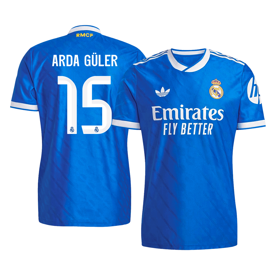 Ρεάλ Μαδρίτης φανέλα 3η φανέλα 2025/26 ARDA GÜLER #15 - Match Version