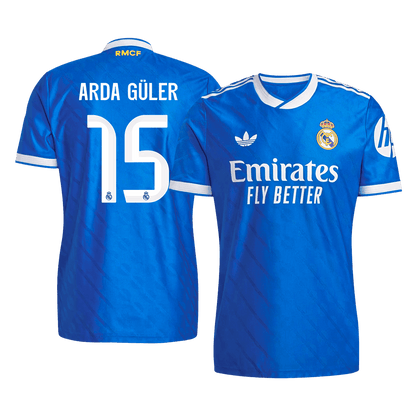 Ρεάλ Μαδρίτης φανέλα 3η φανέλα 2025/26 ARDA GÜLER #15 - Match Version