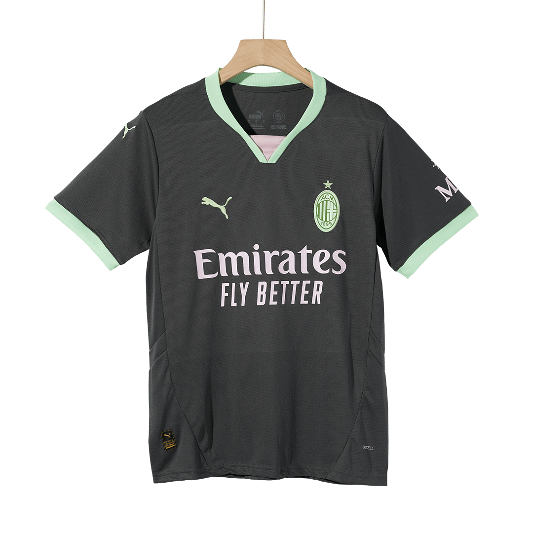 RAFA LEAO #10 Φανέλα Ποδοσφαίρου AC Milan Third Away Custom Shirt 2024/25