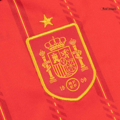 Spain Home World Cup Kids Soccer Jerseys Full Kit 2026